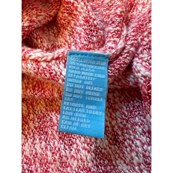 J. Mclaughlin Pink And White Marled Light Knitted Sweater Size M - Picture 4 of 4